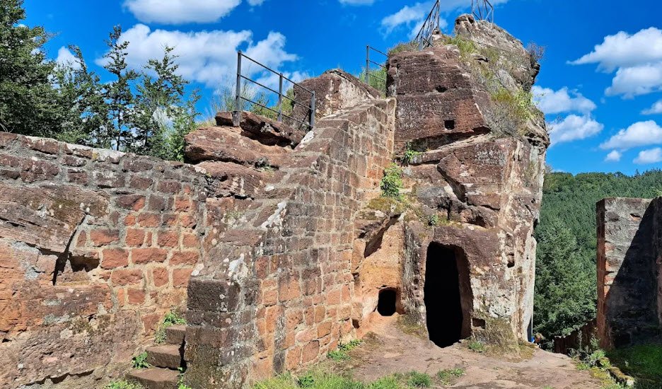 Blumenstein Castle, Palatinate, Schönau, Rhineland-Palatinate, Germany, Germany